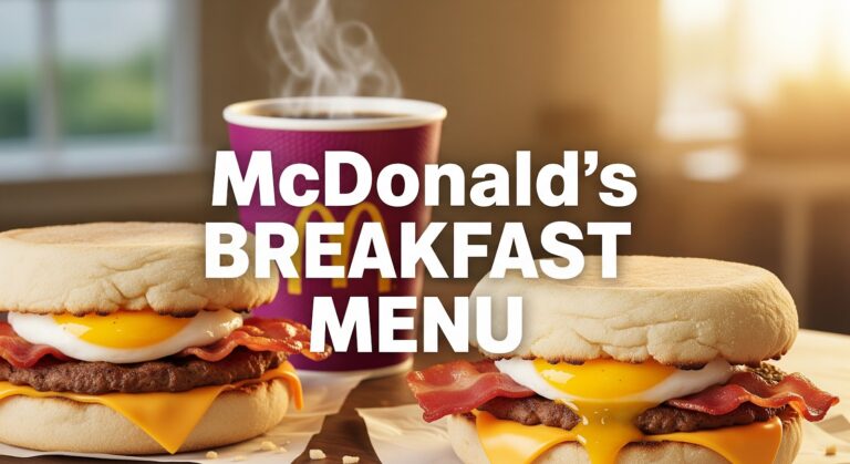 McDonald’s Breakfast Menu Prices & Deals 2025