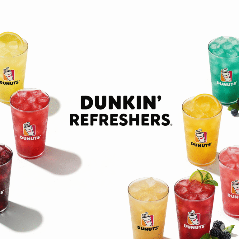 🥤Dunkin Donuts Refreshers: Flavor Guide & Prices 2025